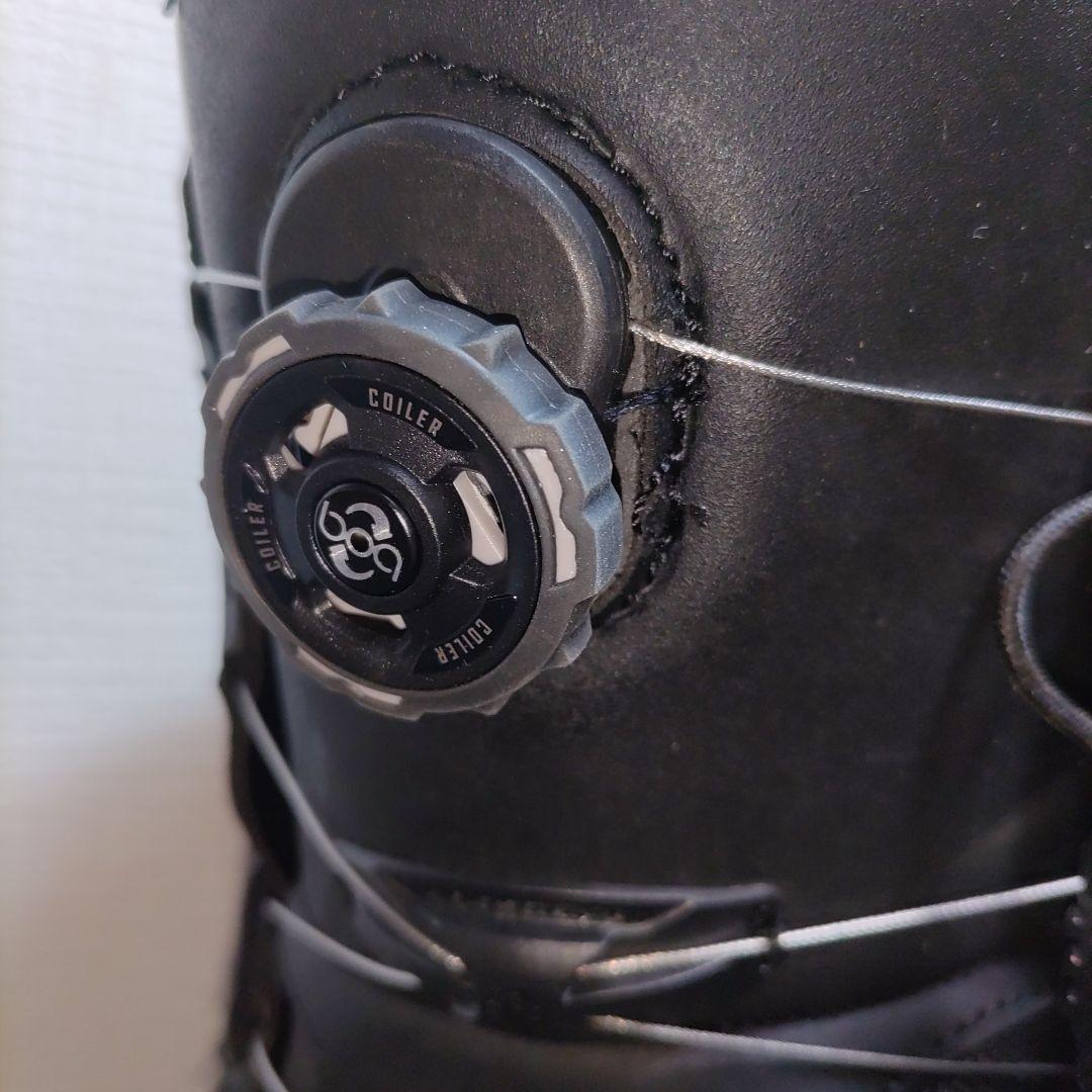 美品　スノーボードブーツ 26.5cm ROUZE ブラック/レインボーライン