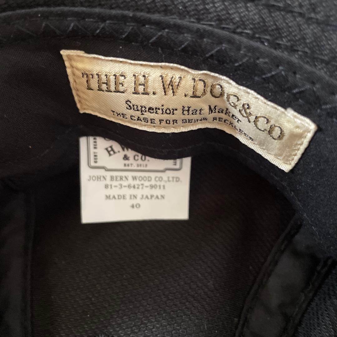 美品THE H.W. DOG ＆ CO. FATIGUE HAT