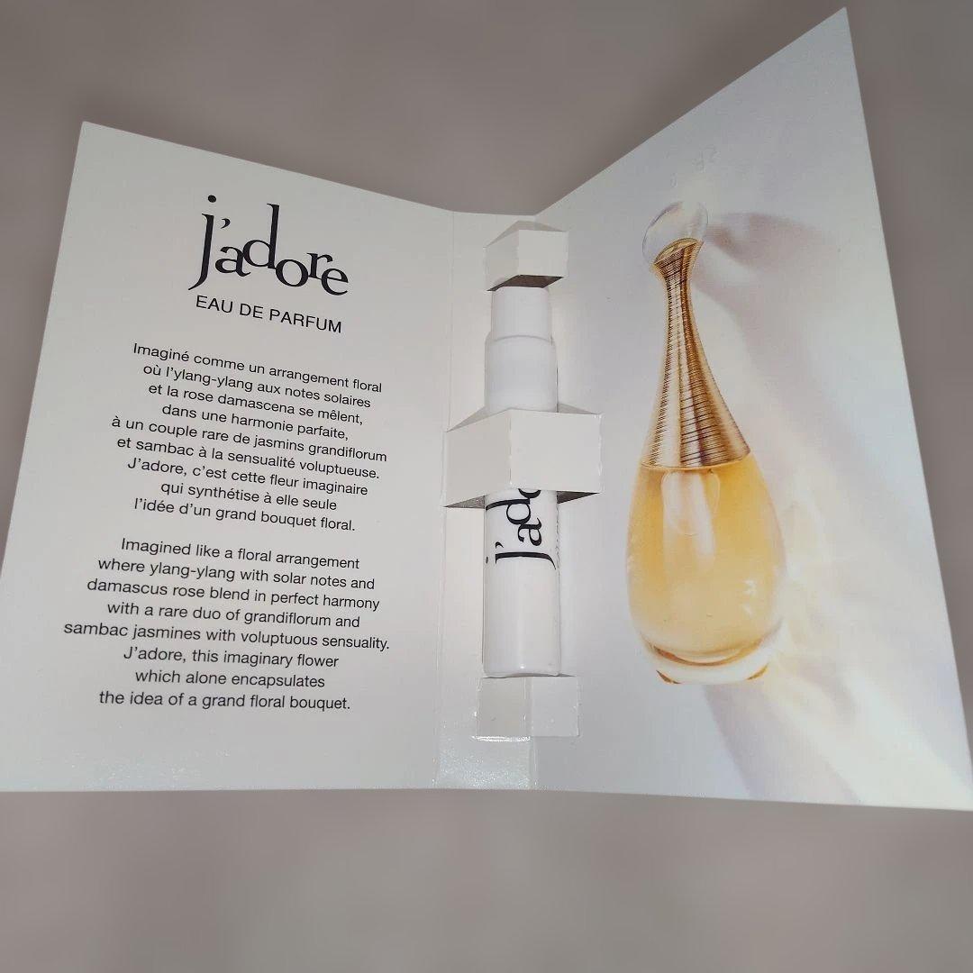 ディオールショウ サンク クルール 912、ジャドールオードゥ サンプル付き