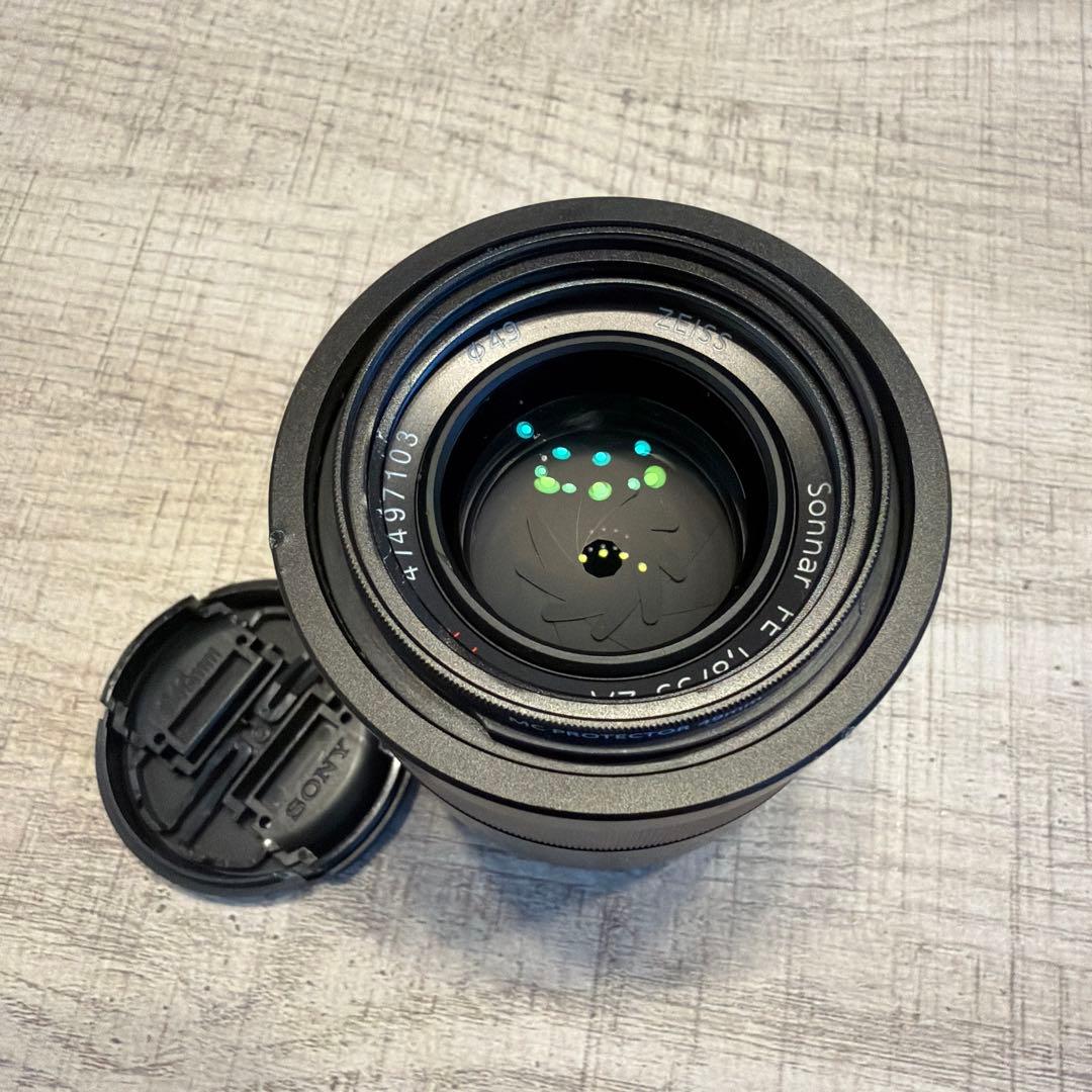 【ジャンク品扱い】SONY SEL55F18Z FE55mm F1.8 ZA