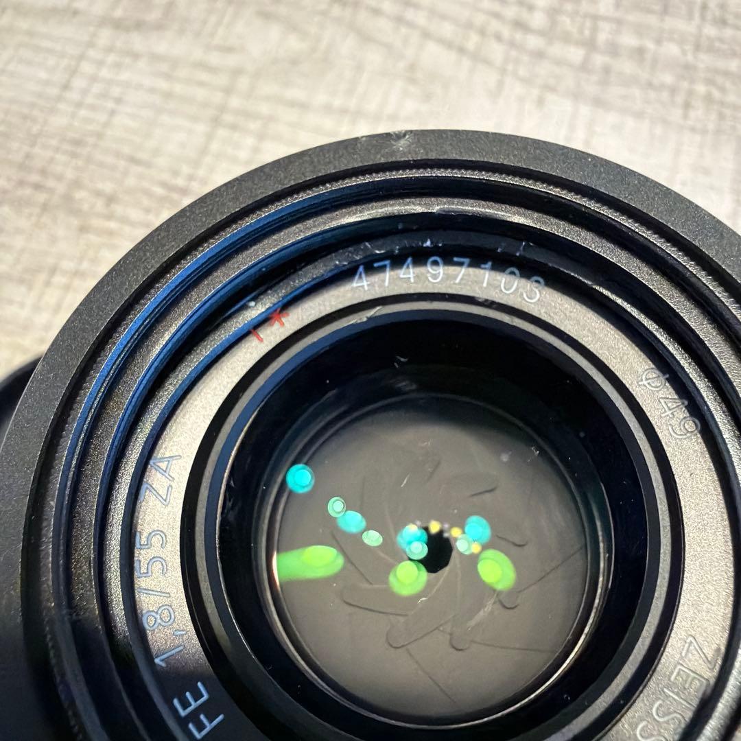【ジャンク品扱い】SONY SEL55F18Z FE55mm F1.8 ZA