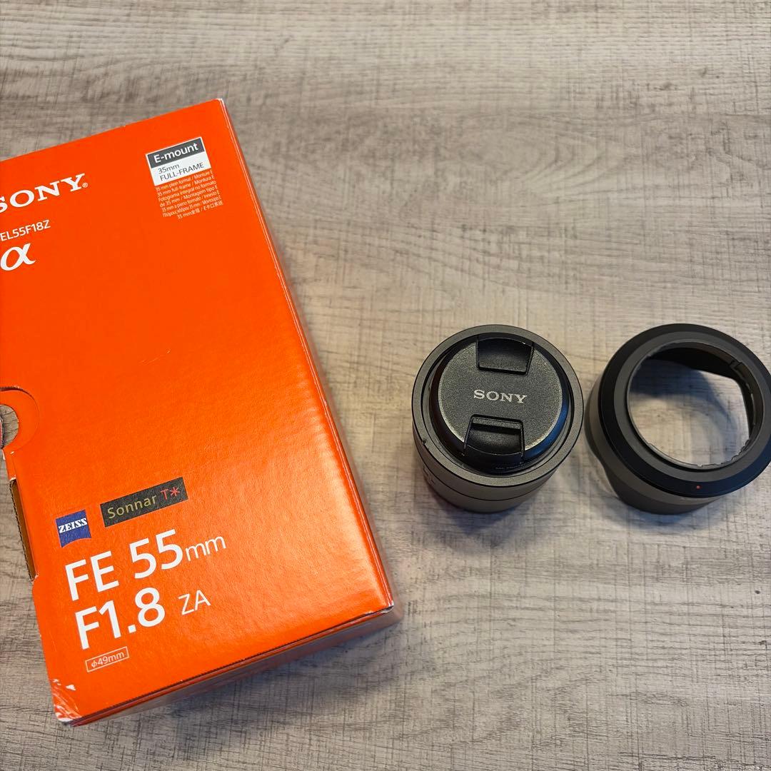 【ジャンク品扱い】SONY SEL55F18Z FE55mm F1.8 ZA