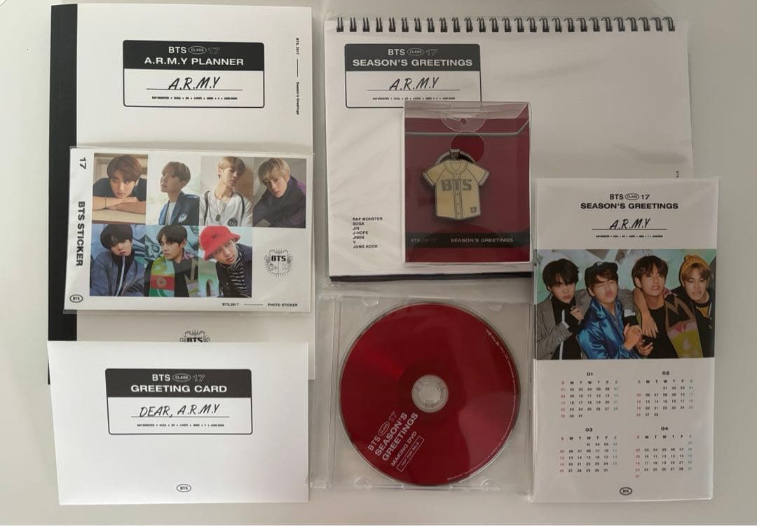 K-POP・アジア BTS 2017 SEASON'S GREETINGS