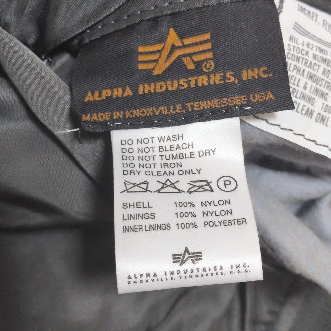 USA製 ALPHA INDUSTRIES MA-1 フライトジャケット S