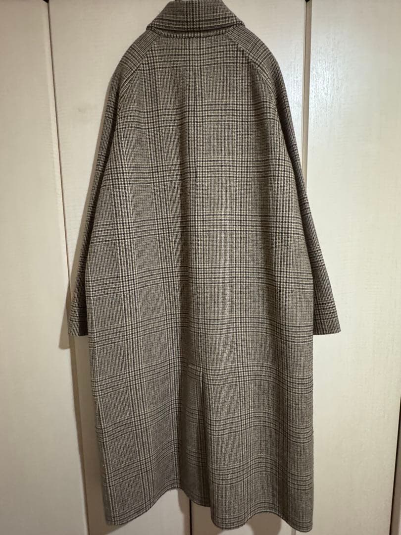 TODAYFUL ステンカラーチェックコート　38