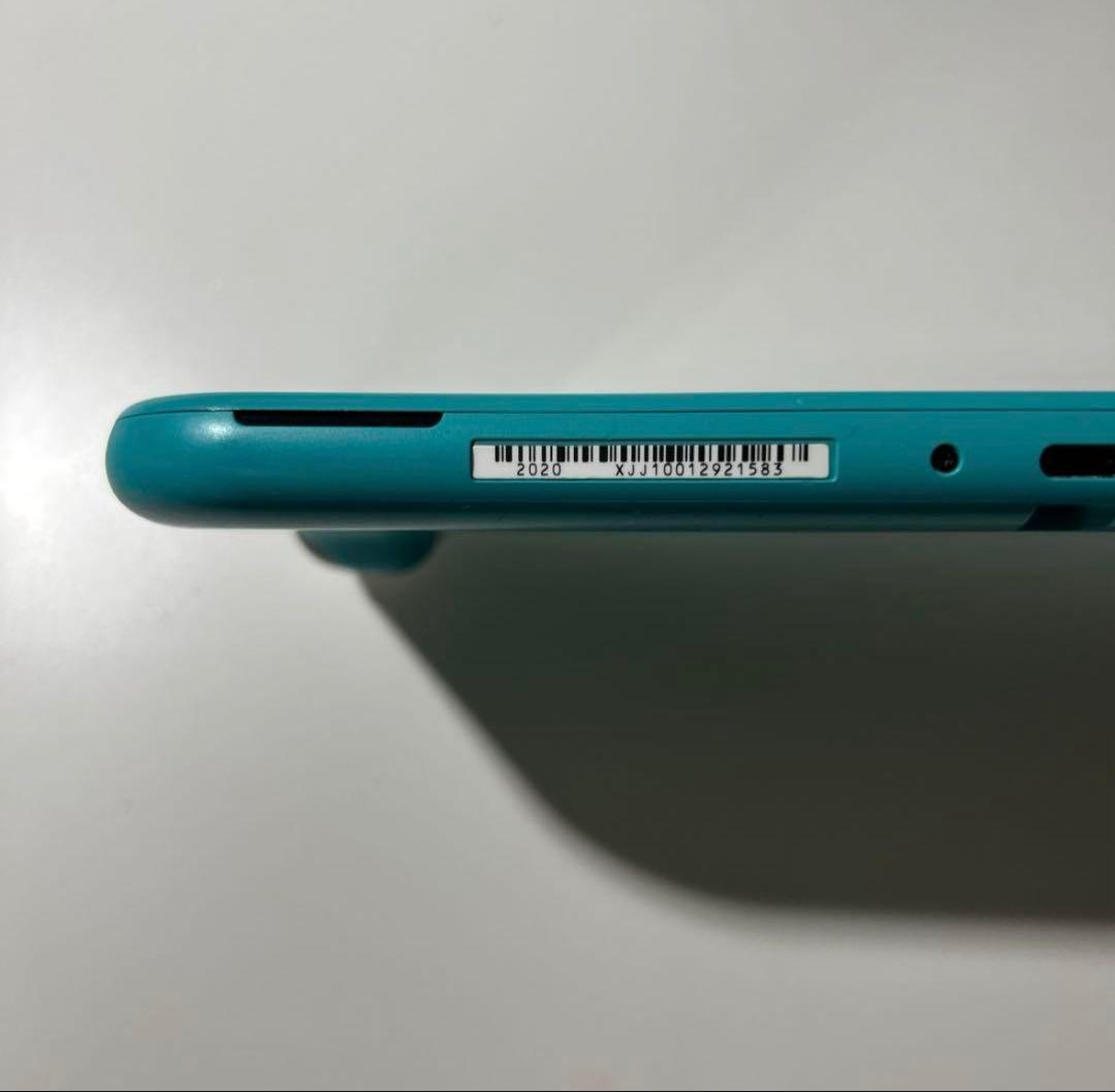 Nintendo Switch Lite ターコイズ 本体 充電器付き 水色