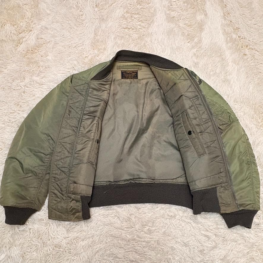 バズリクソンズ MA-1 フライトジャケット CROWNジップ