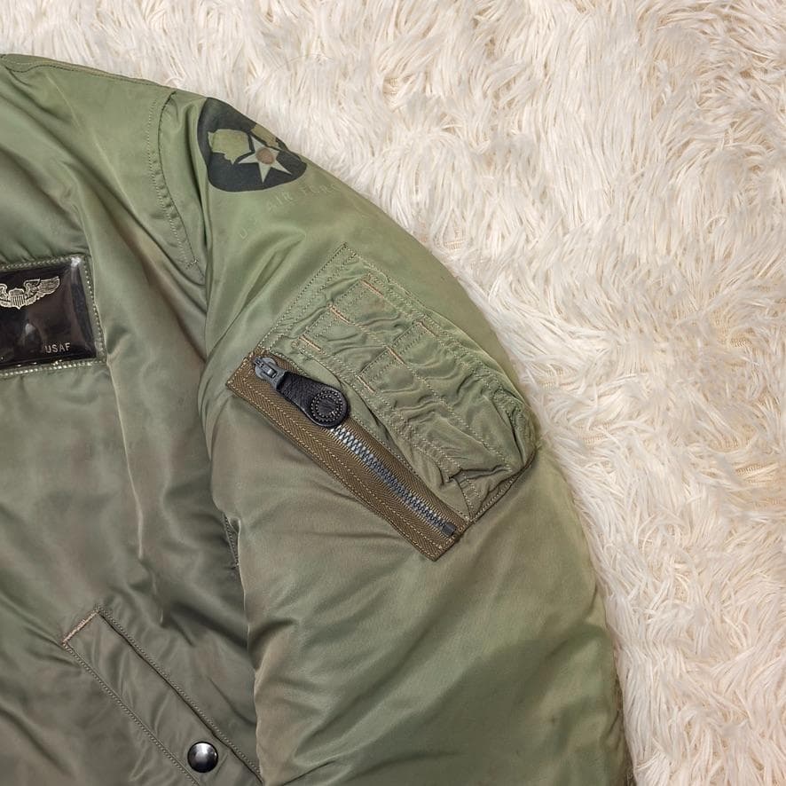 バズリクソンズ MA-1 フライトジャケット CROWNジップ