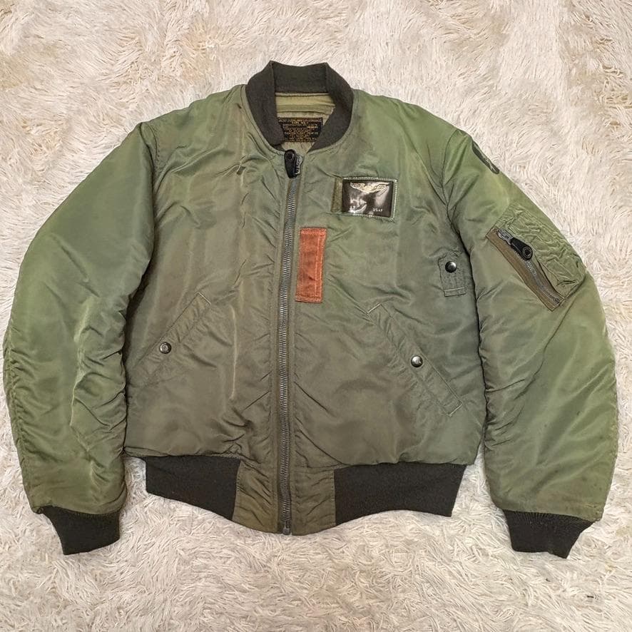 バズリクソンズ MA-1 フライトジャケット CROWNジップ