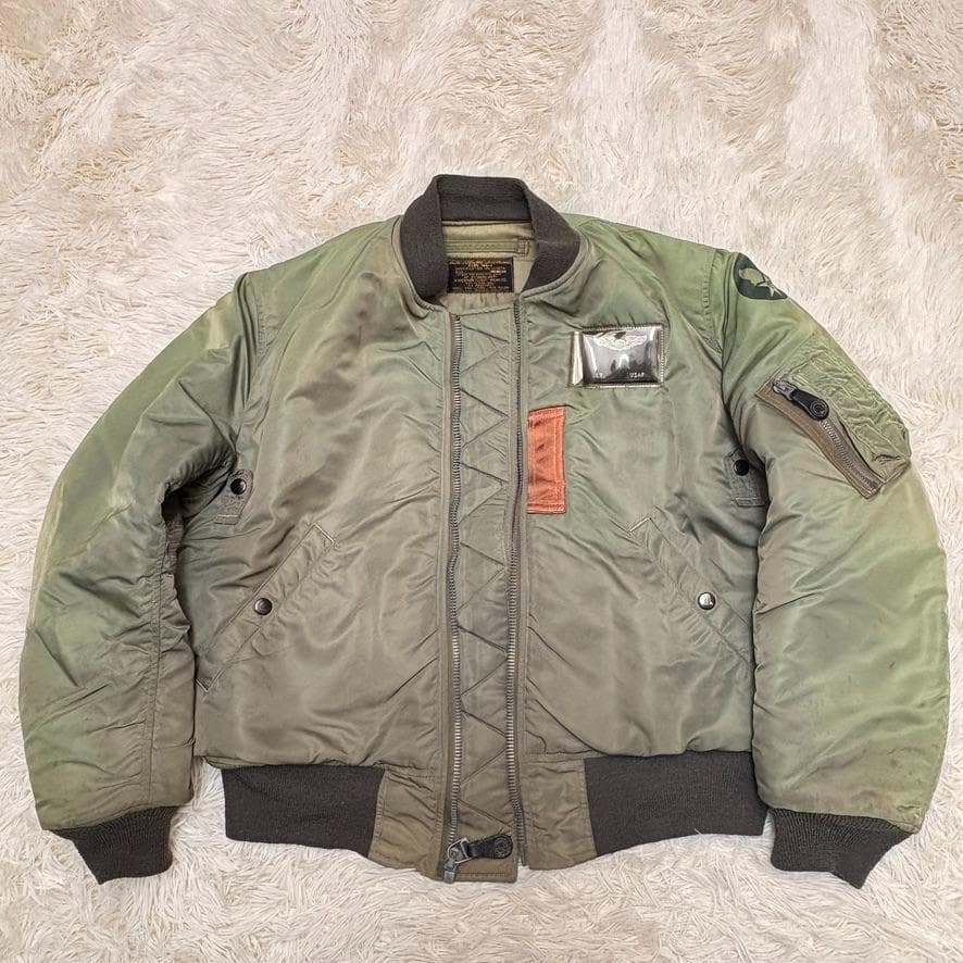バズリクソンズ MA-1 フライトジャケット CROWNジップ
