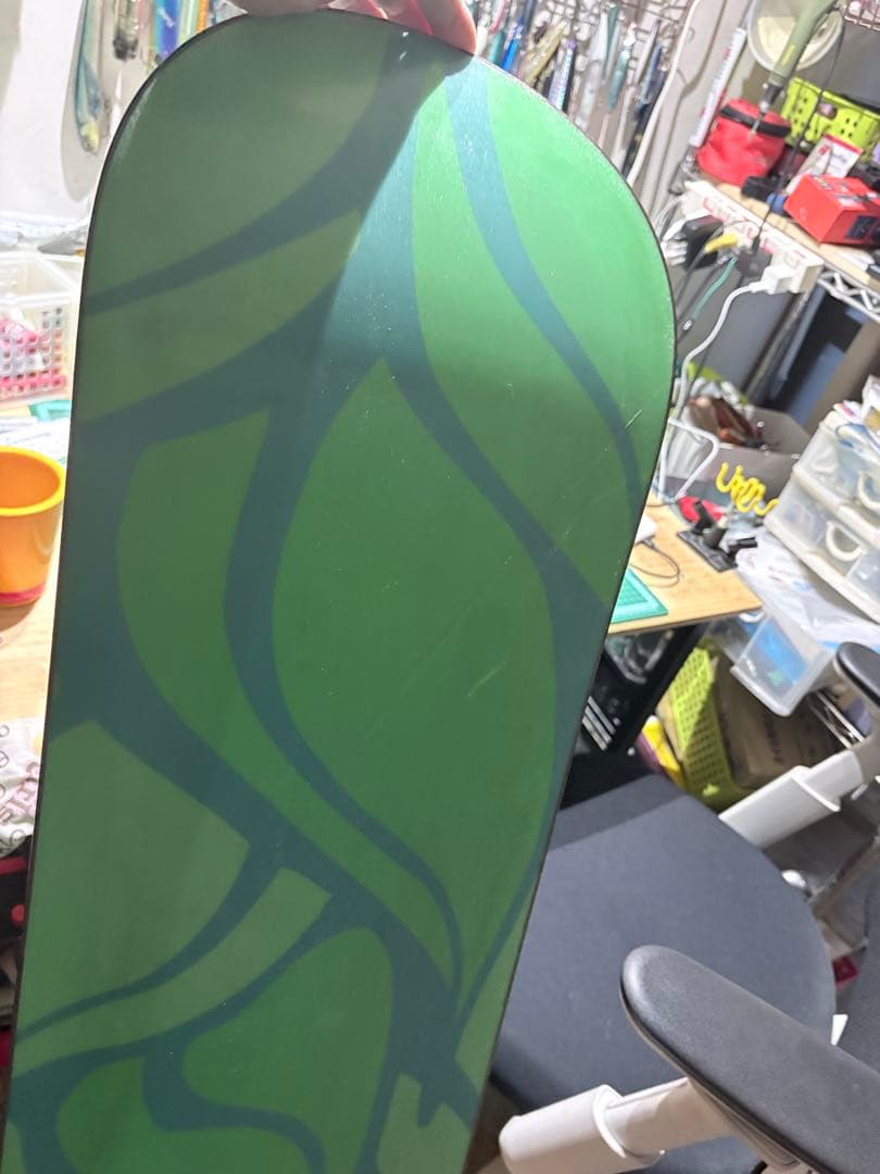 スノーボード 156cm グリーンデザイン