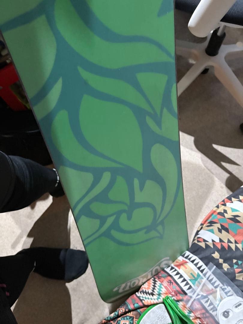 スノーボード 156cm グリーンデザイン