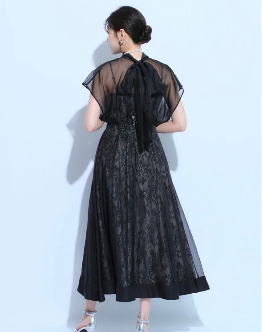 Mystrada エアリーフレアドレス