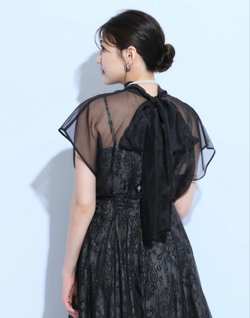 Mystrada エアリーフレアドレス