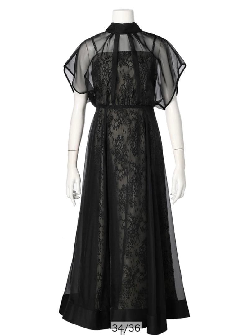 Mystrada エアリーフレアドレス