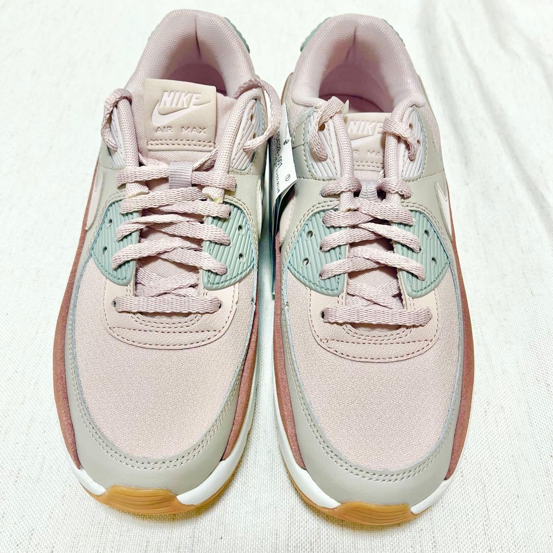 【未使用】ナイキ　NIKE エアマックス　90 LV8 厚底　スニーカー　ピンク