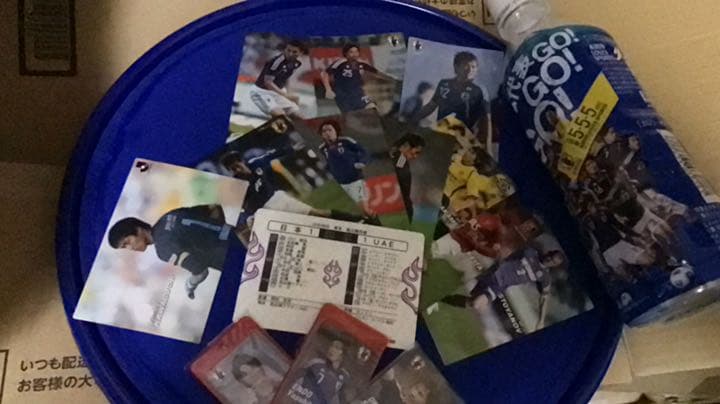 サッカー 日本代表 KIRIN  ワールドカップ  椅子 クリスマス 缶　キリン