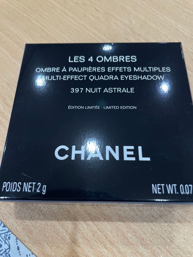 【新品未使用】シャネル レ キャトルオンブル397 ニュイアストラル