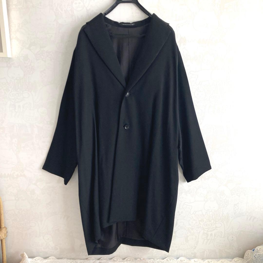 ヨウジヤマモト テーラードジャケット コート ブラック