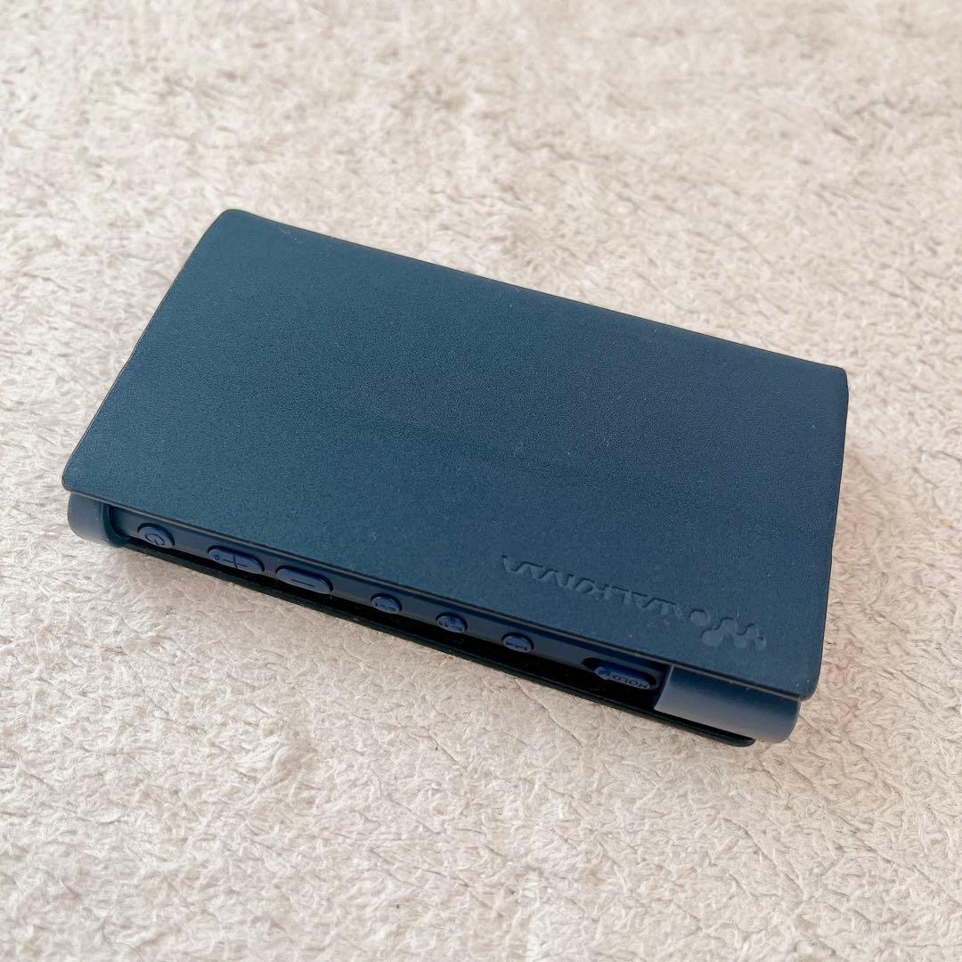 中古 SONY ウォークマン NW-A306 ブルー 32GB 本体+ケース付き