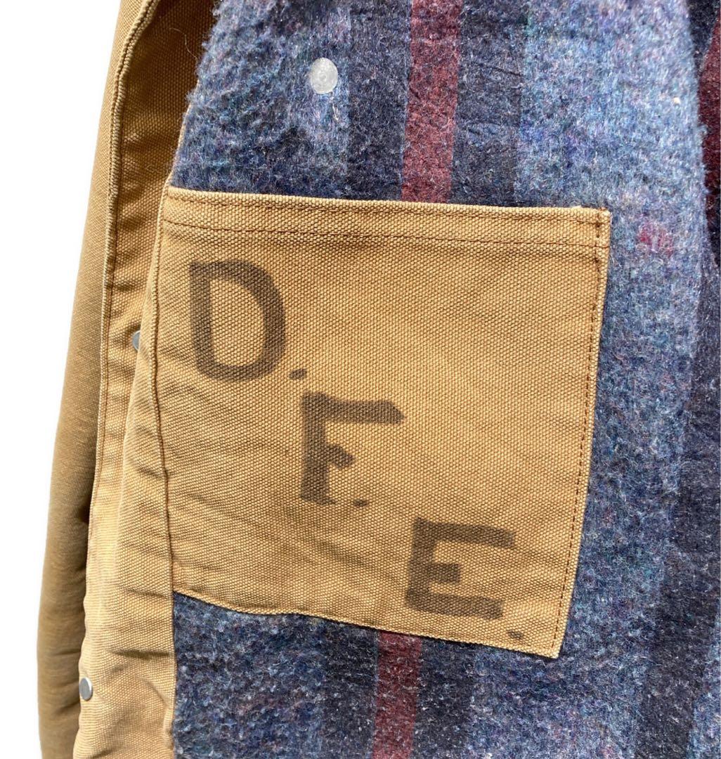 80's90's星タグ　Carhartt ミシガン　チョアコート　カバーオール