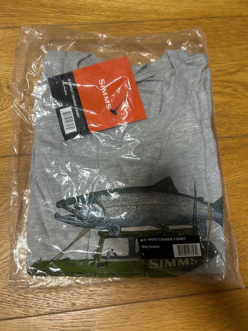 シムス Tシャツ トラウト　柄　クルーザー　simms パタゴニア　サーモン