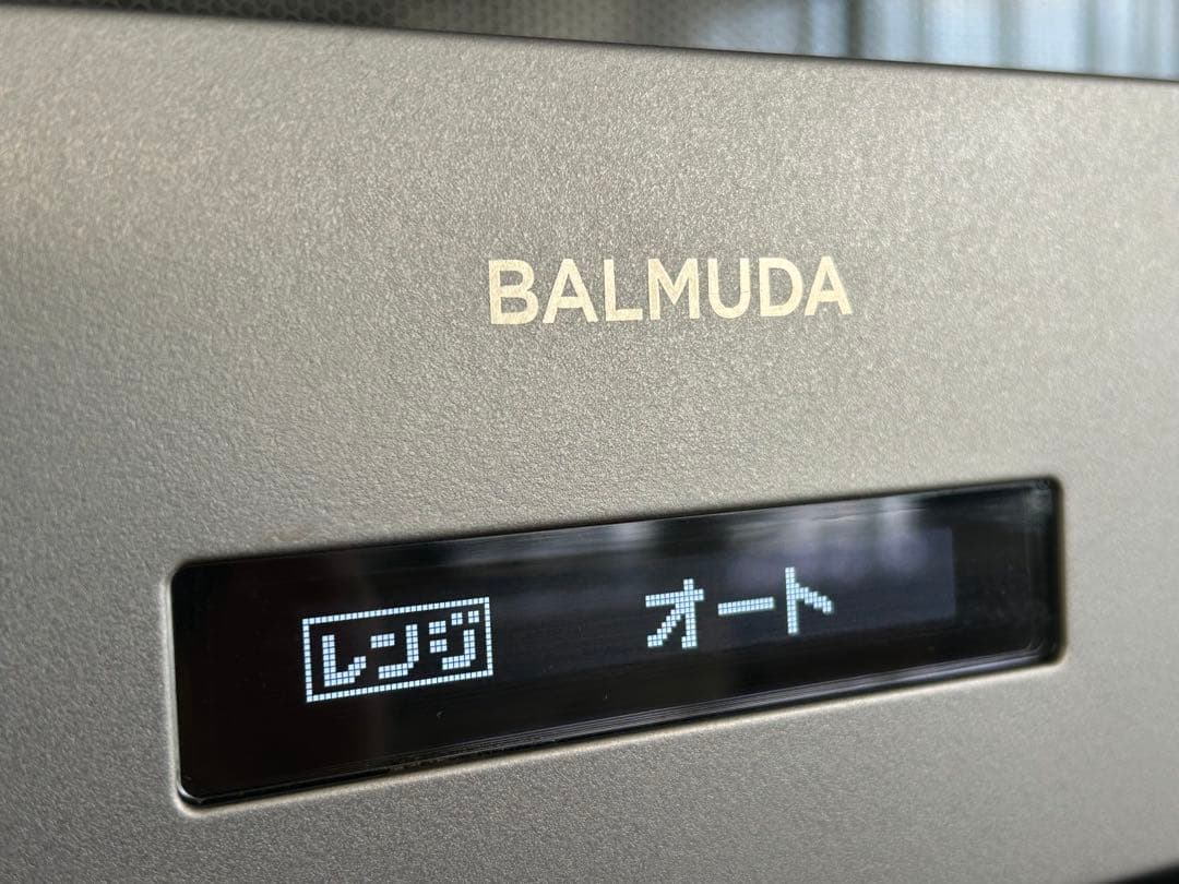 BALMUDATheRangeK04A-SUステンレスオーブンレンジ2019年製