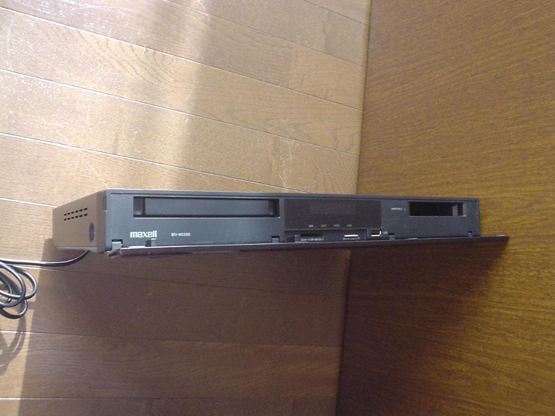 maxell BD レコーダーBIV-WS500／1TB換装／完全互換リモコン
