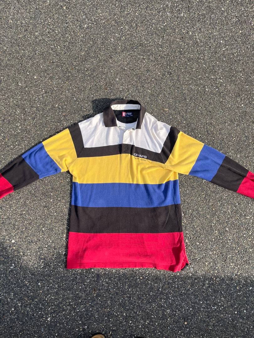 90s CHAPS by Ralph Lauren ラガーシャツ