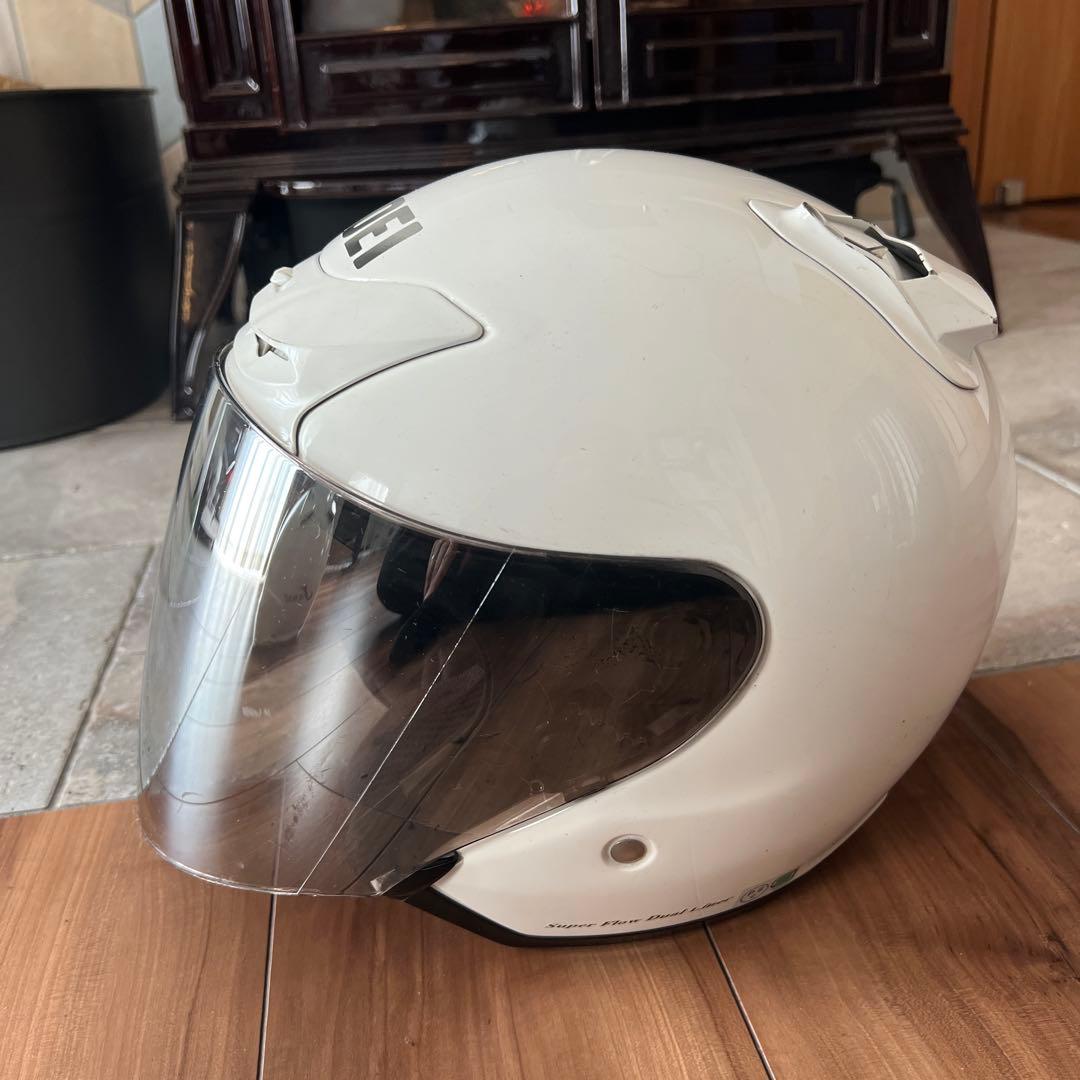SHOEI J-FORCEⅡ jforce2 M ジェットヘルメット 白