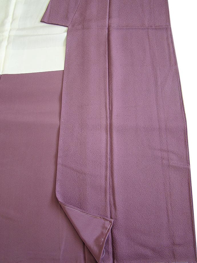 値下げ交渉ＯＫ！作家物 ちりめん地 色無地 正絹 Ｂ８０３