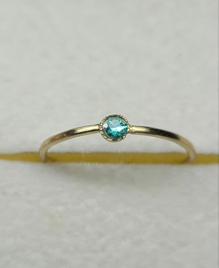 こりか★ブラジルバターリャパライバトルマリン★リングオーダー