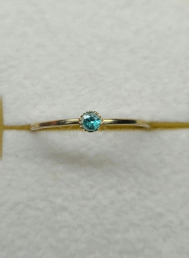 こりか★ブラジルバターリャパライバトルマリン★リングオーダー