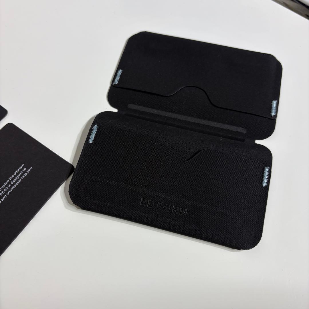 新品 RE:FORM RE:02 カードホルダー リフォーム 02