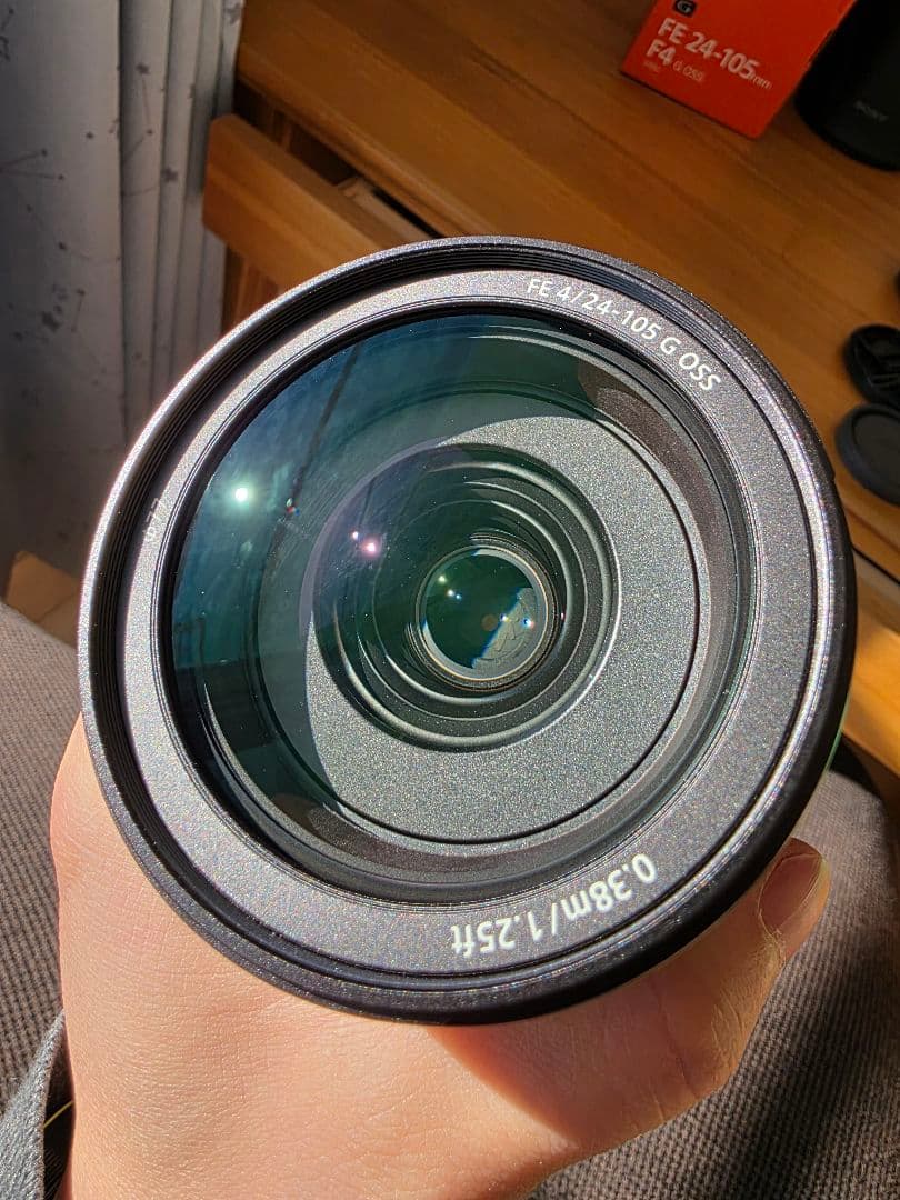 ソニーFE24−105MM F4Gレンズ