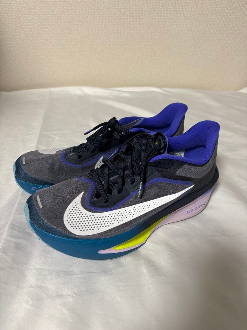 Nikeズームフライ6 ZoomX スニーカー グレー/ネイビー 27.5cm