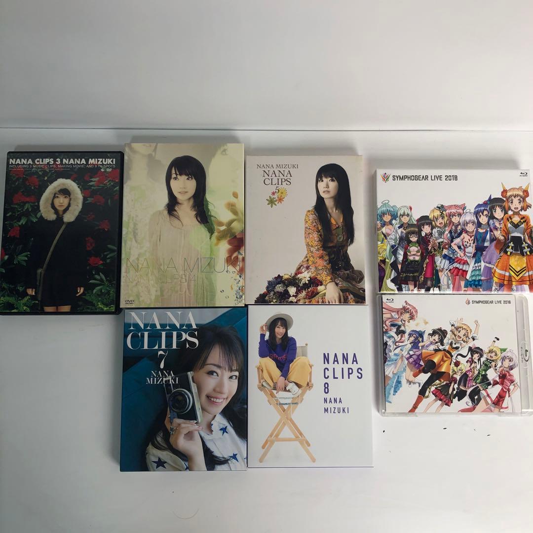 水樹奈々　38点セット（CD、DVD、Blu-ray、ライブグッズ）