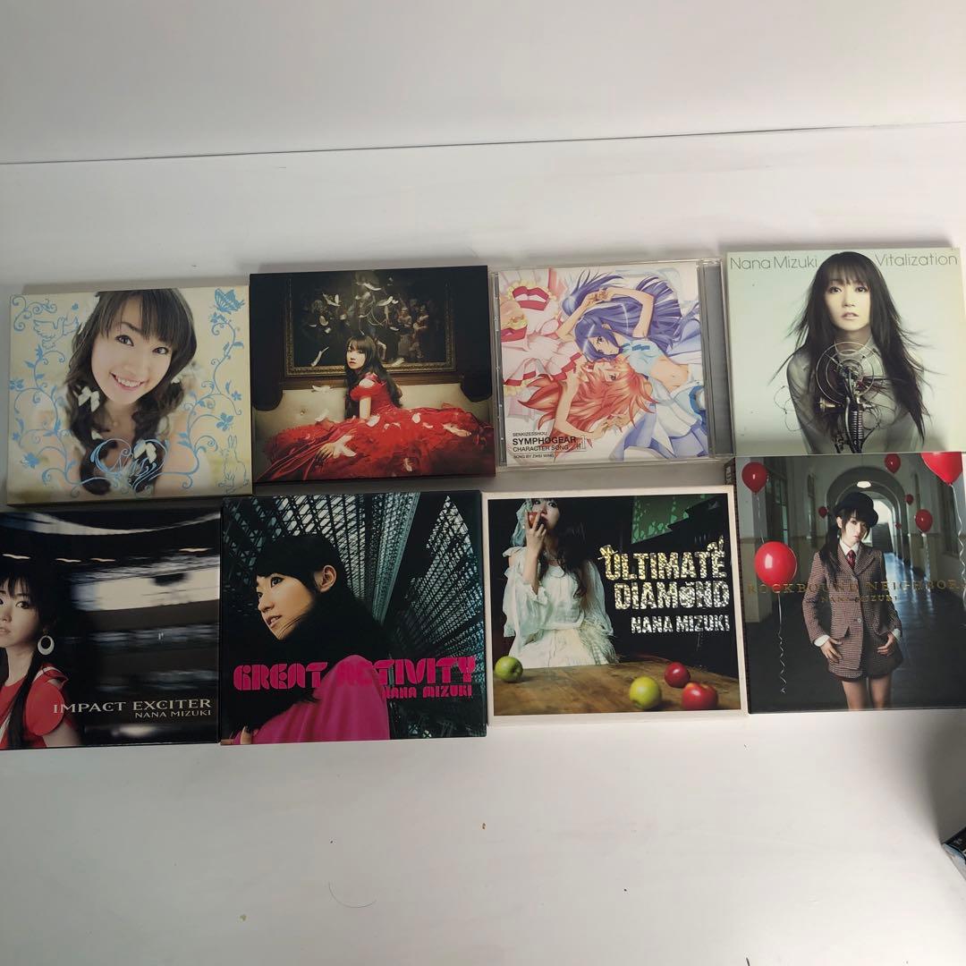 水樹奈々　38点セット（CD、DVD、Blu-ray、ライブグッズ）