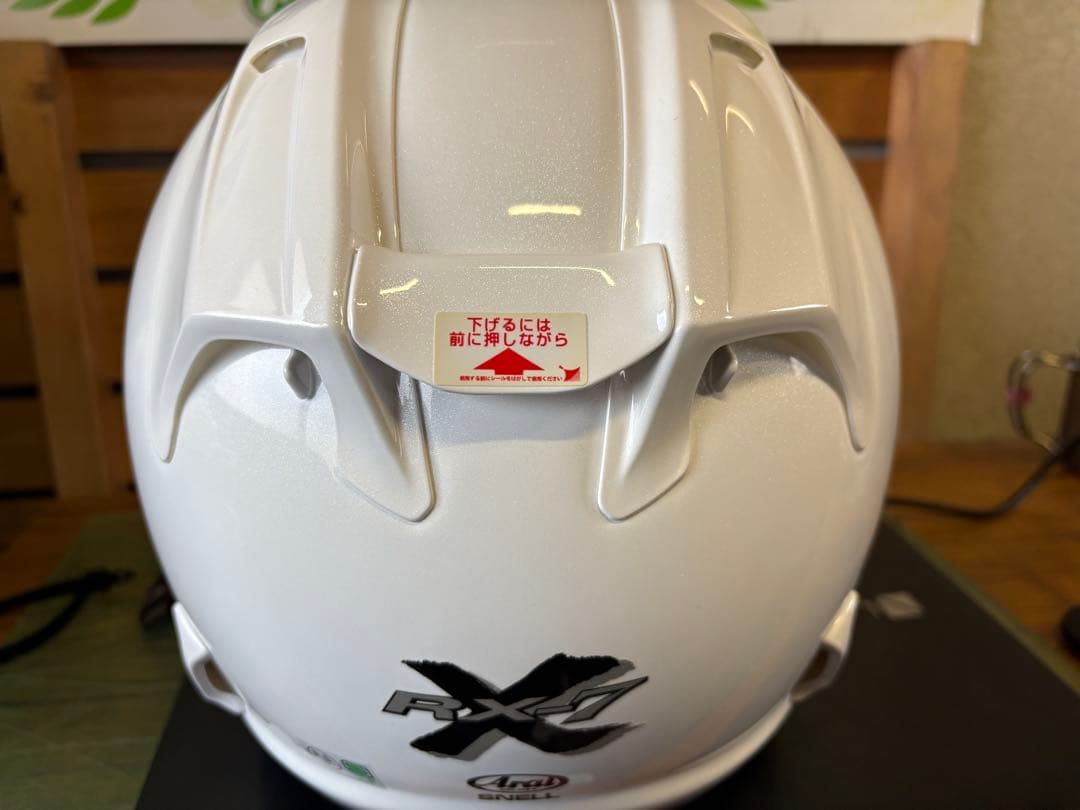 RX-7X Mサイズ（57-58cm）　グラスホワイト