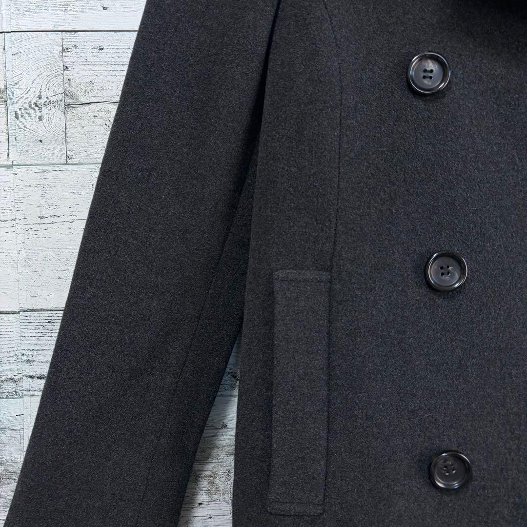 ☆美品☆23区　ウール&カシミヤコート　ウールコート　ブラック　通勤　38サイズ