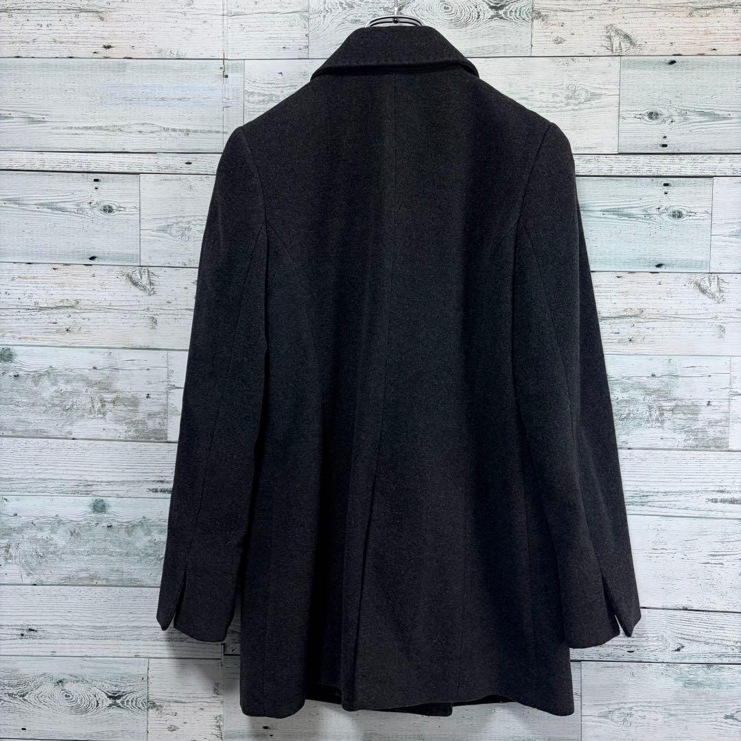 ☆美品☆23区　ウール&カシミヤコート　ウールコート　ブラック　通勤　38サイズ