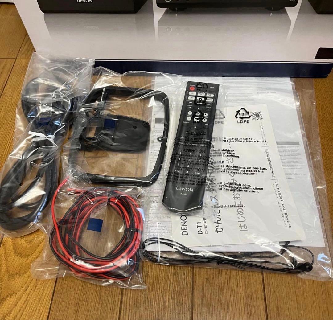 デノン D-T1-K アンプ スピーカー