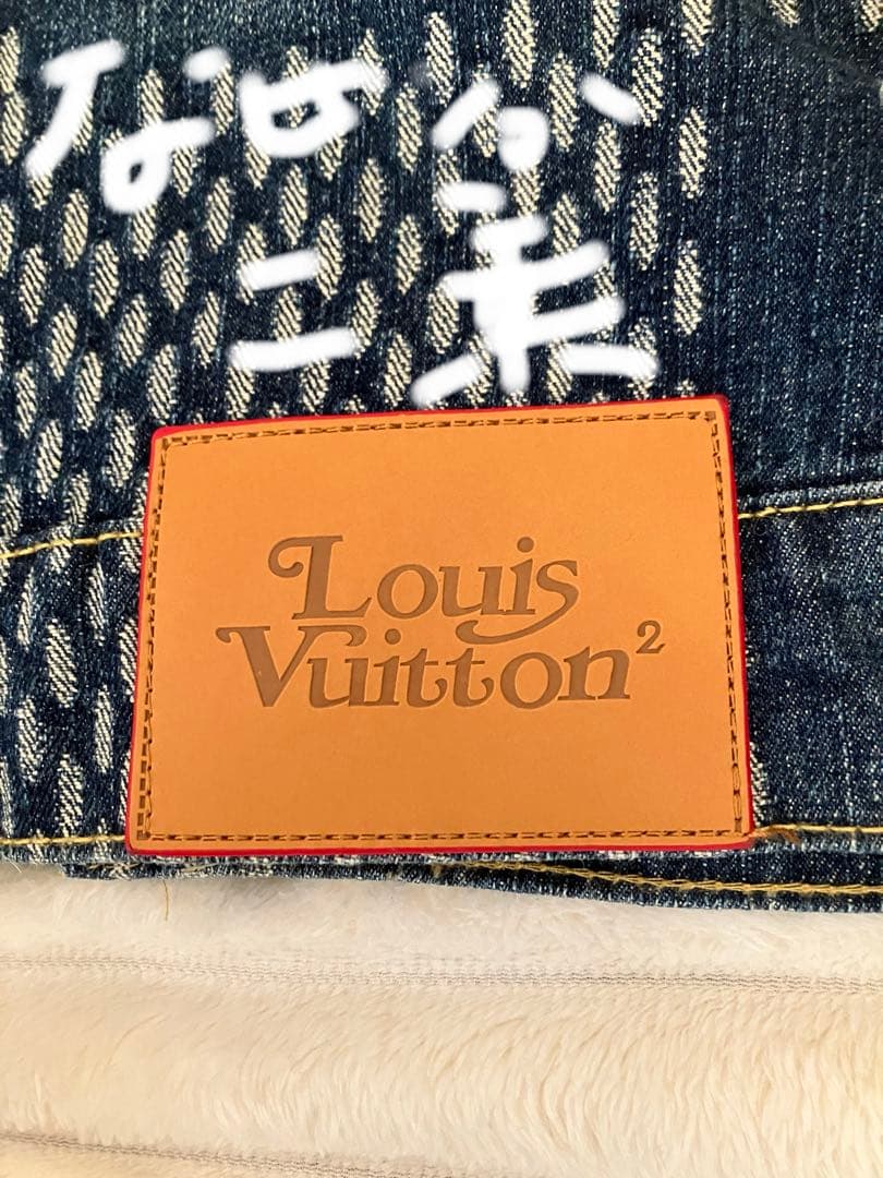 金*狼様 デニムブルゾン　マルチ柄