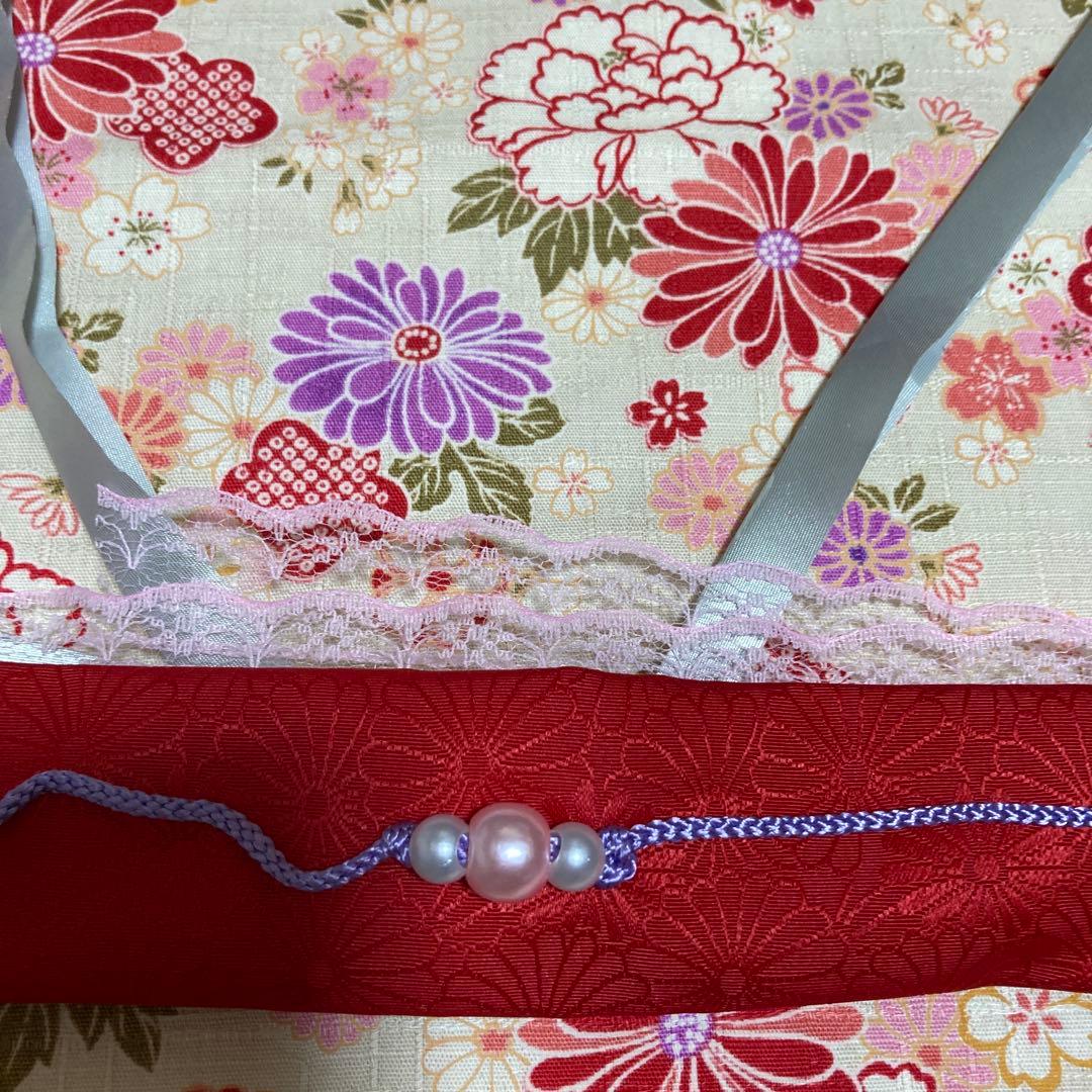 純　ラボット　服　lovot 着物一式　リボン付　2着