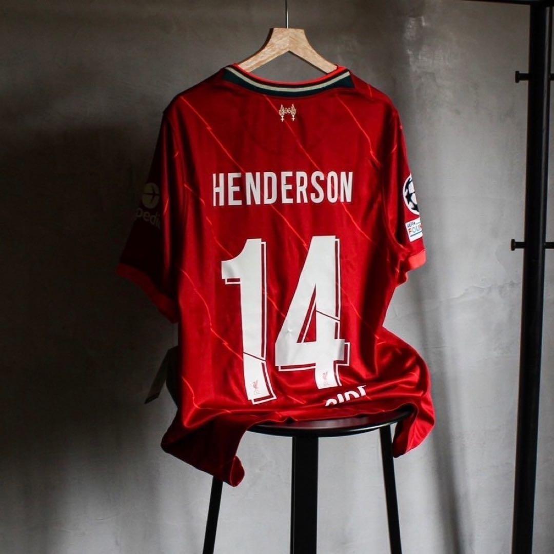 リバプール 21/22 ユニフォーム ホーム 正規品 ジョーダン・ヘンダーソン