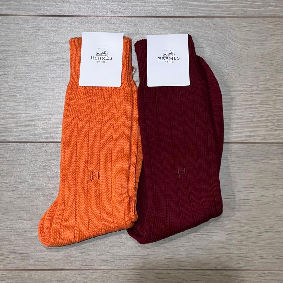 新品未使用 HERMES 靴下 エルメス
