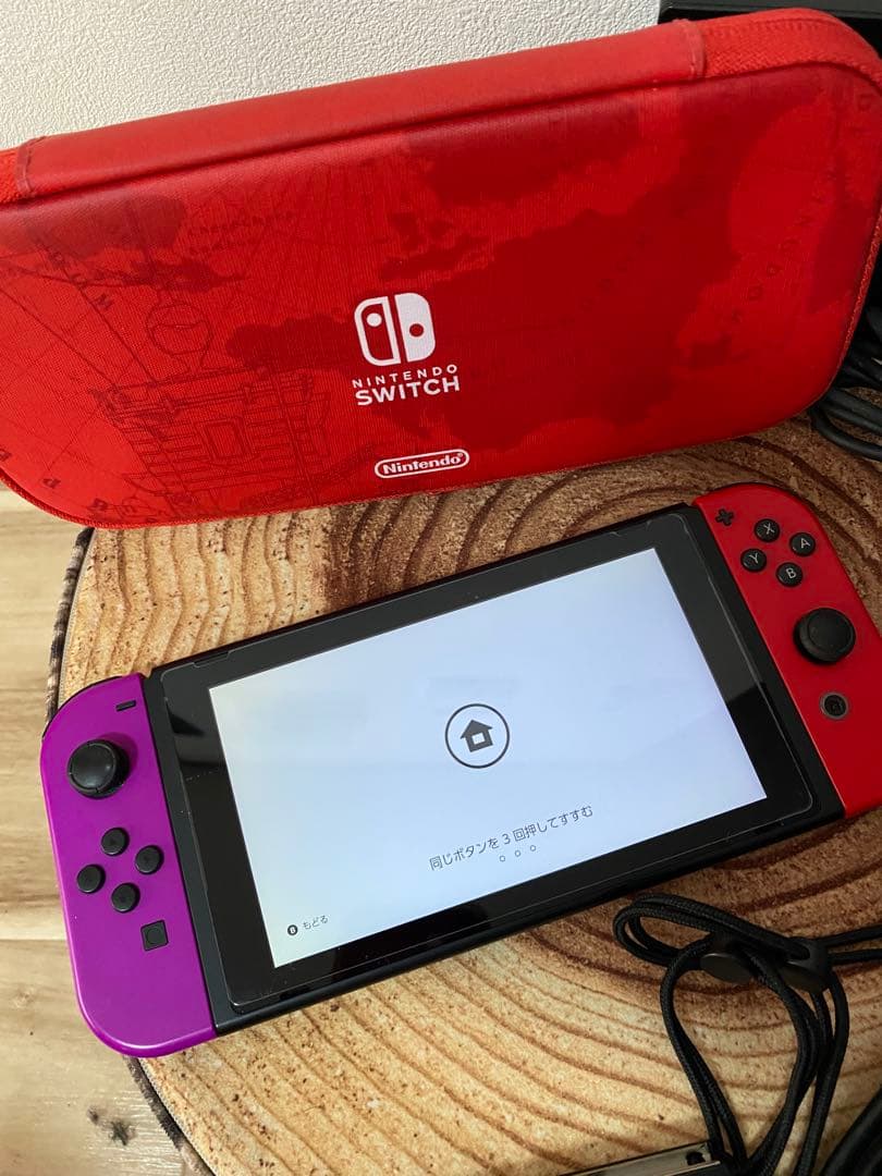 Nintendo Switch ニンテンドースイッチ本体　PPL/RED箱無し