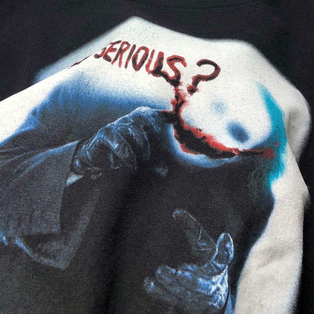 M*e様 00s ジョーカー joker 映画 XL why Tシャツ