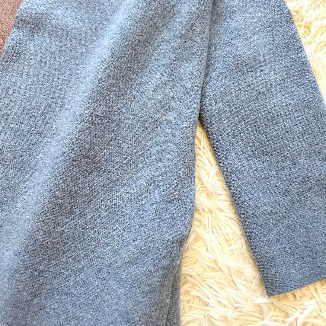 MYLAN マイラン　カシミヤノーカラーニット　リバーコート　カーディガン