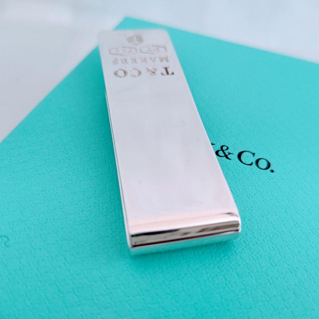 【美品】TIFFANY & Co./1837メイカーズ ナロー マネークリップ